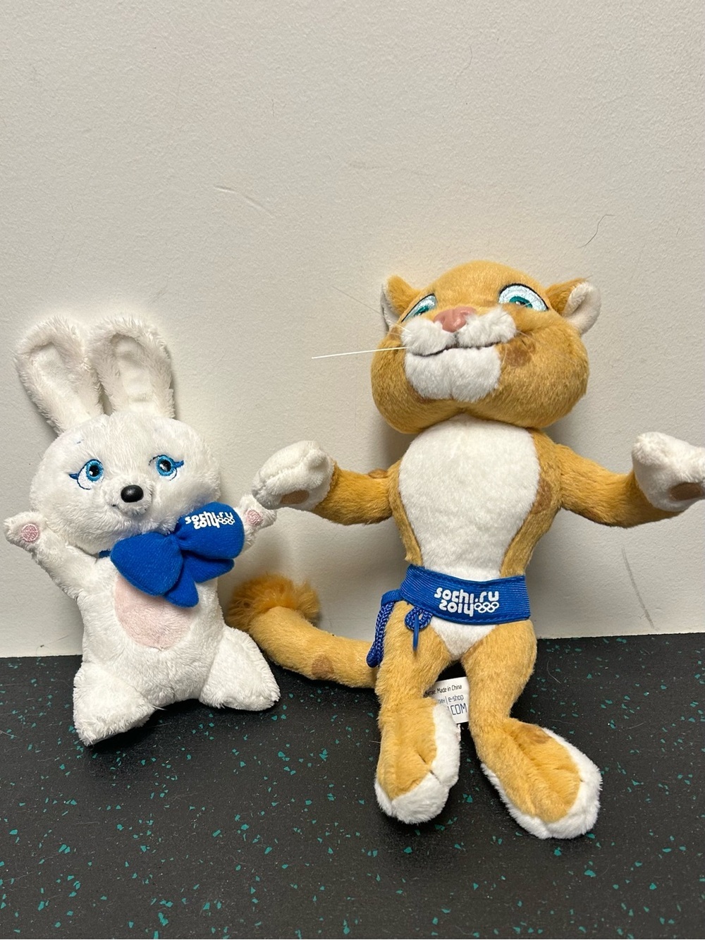 Sochi 2014 Winter Olympic Mascots-The Leopard and the Hare
